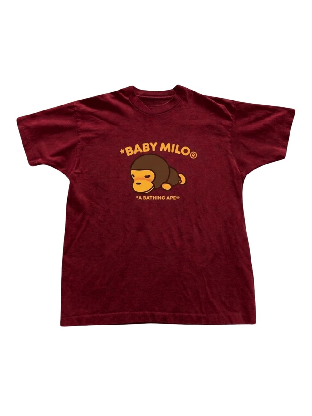 Gildan Baby Milo Burgundy Graphic Tee